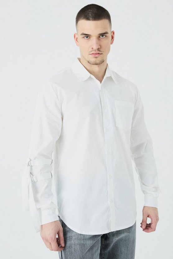 Tall Longsleeve Cinch Strap Shirt