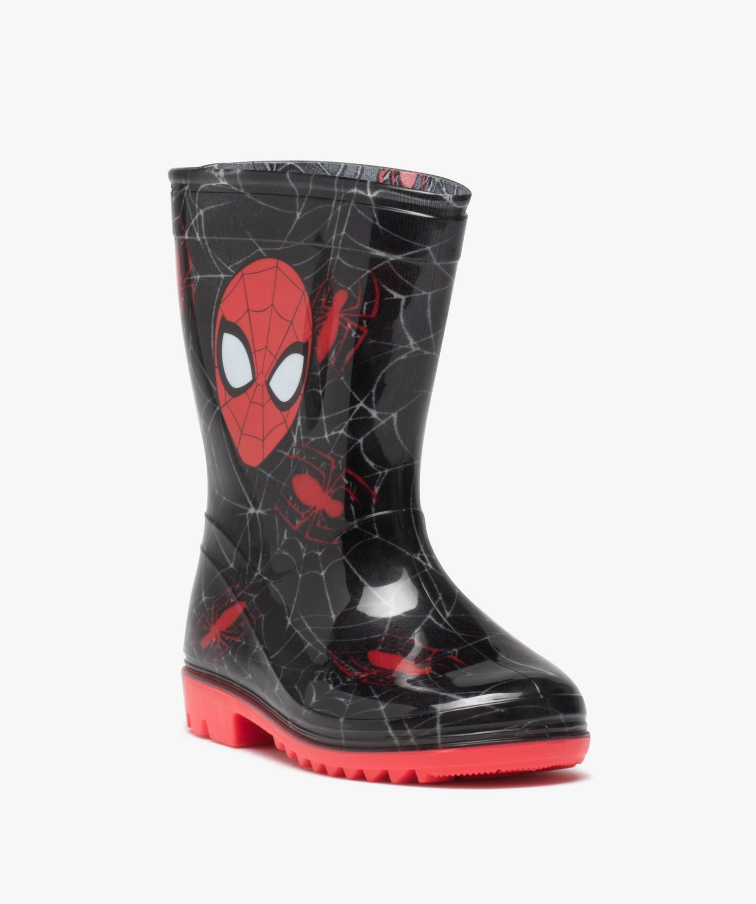 Bottes de pluie Garçon imprimées et à semelle colorée - ... noir | GEMO