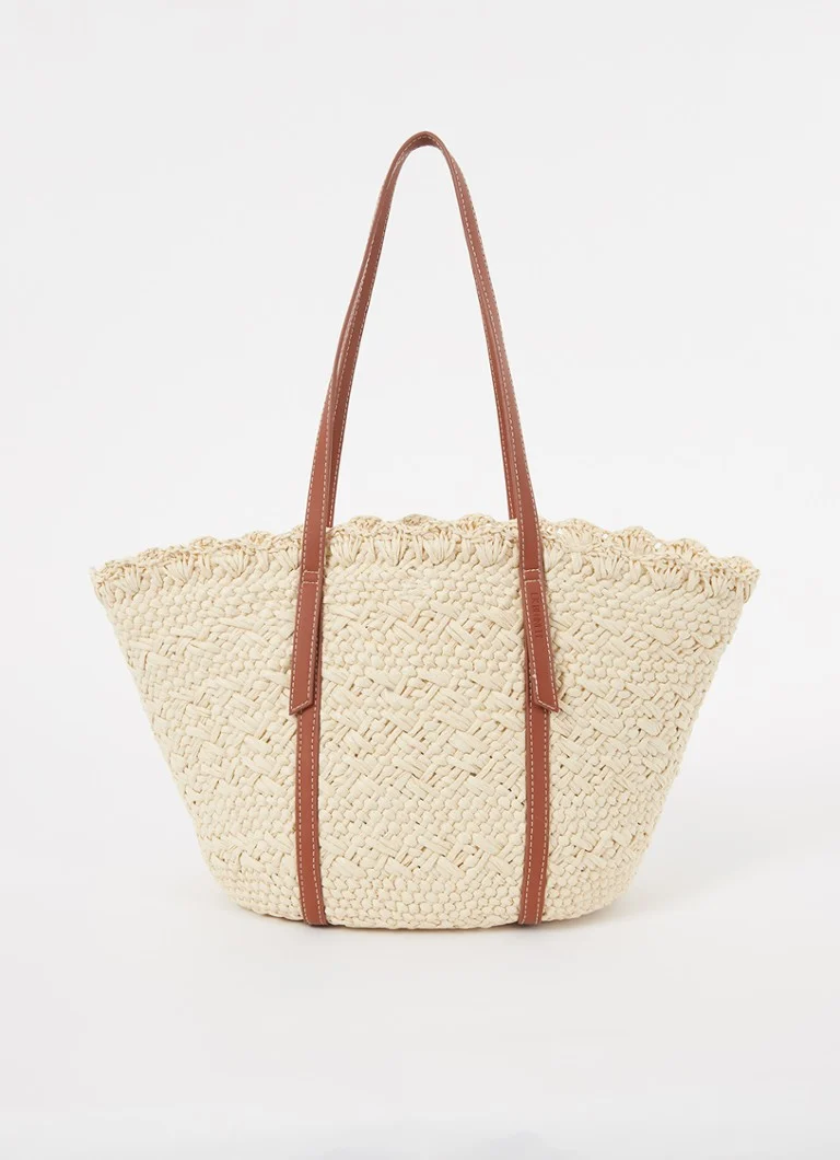LKBennett Didi shopper from raffia