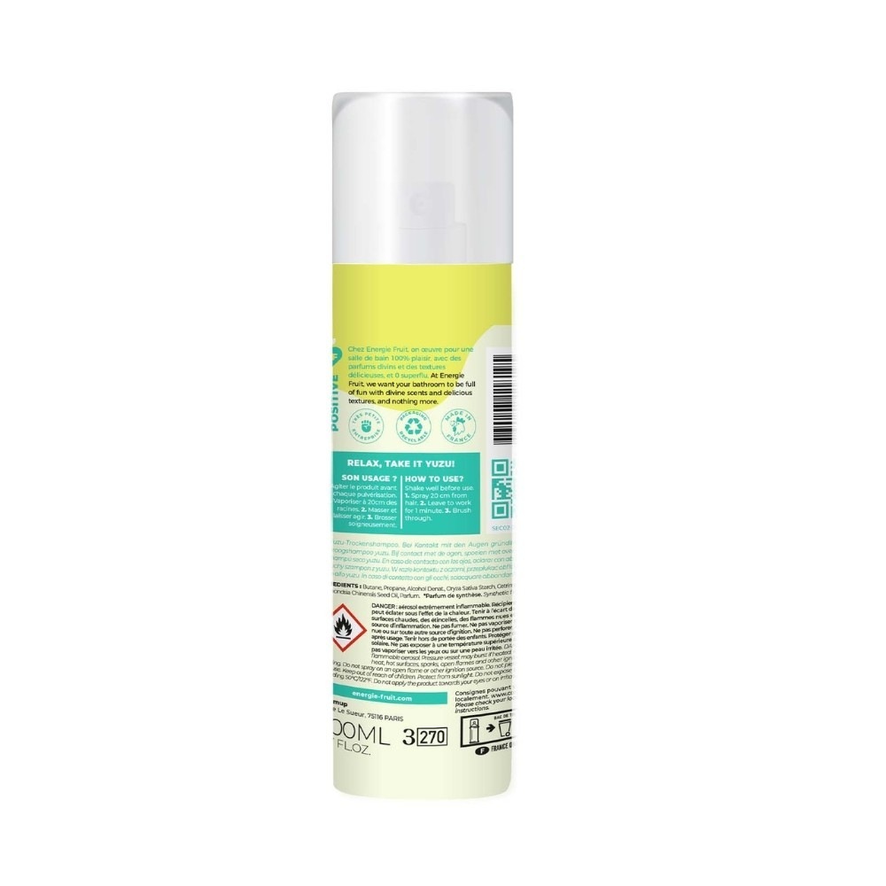 Energie Fruit niewidoczny suchy szampon - z cytryną yuzu