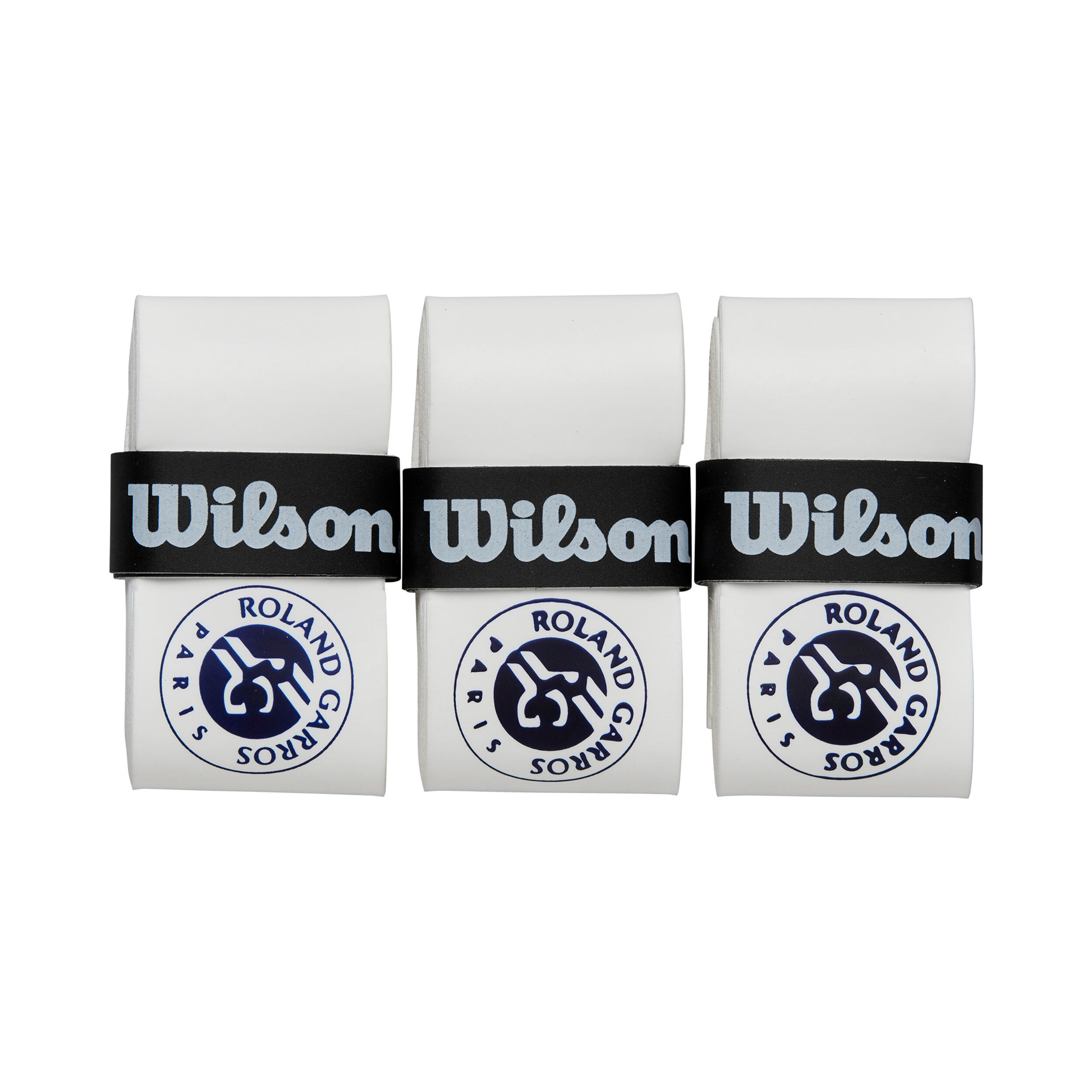 Pro Overgrip Roland Garros 3er Pack - Weiß, Blau