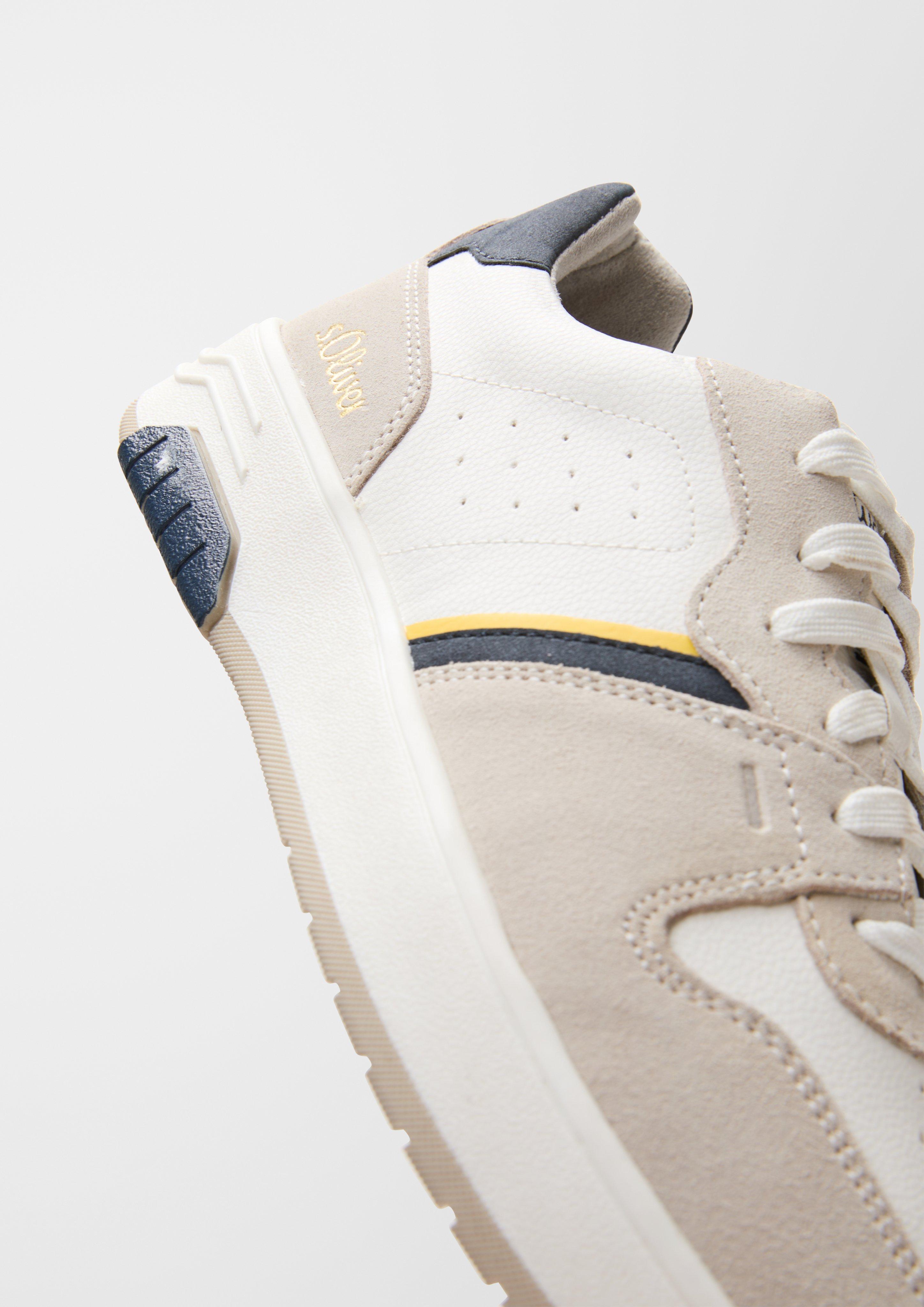 Sneaker aus Ledermix  6007302-157