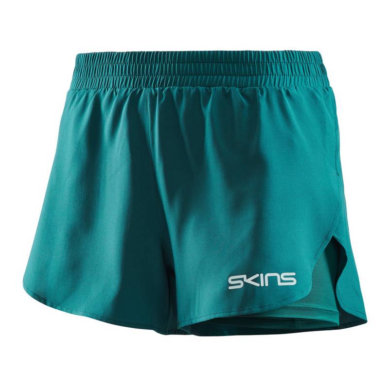 Skins 2-in-1 Superpose Funktionsshorts Damen
