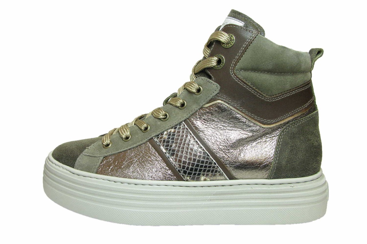 NERO GIARDINI Stiefeletten silber Masera