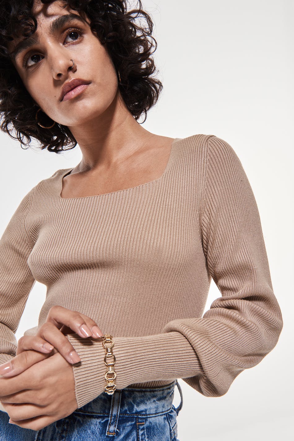 Heidi knitted sweater