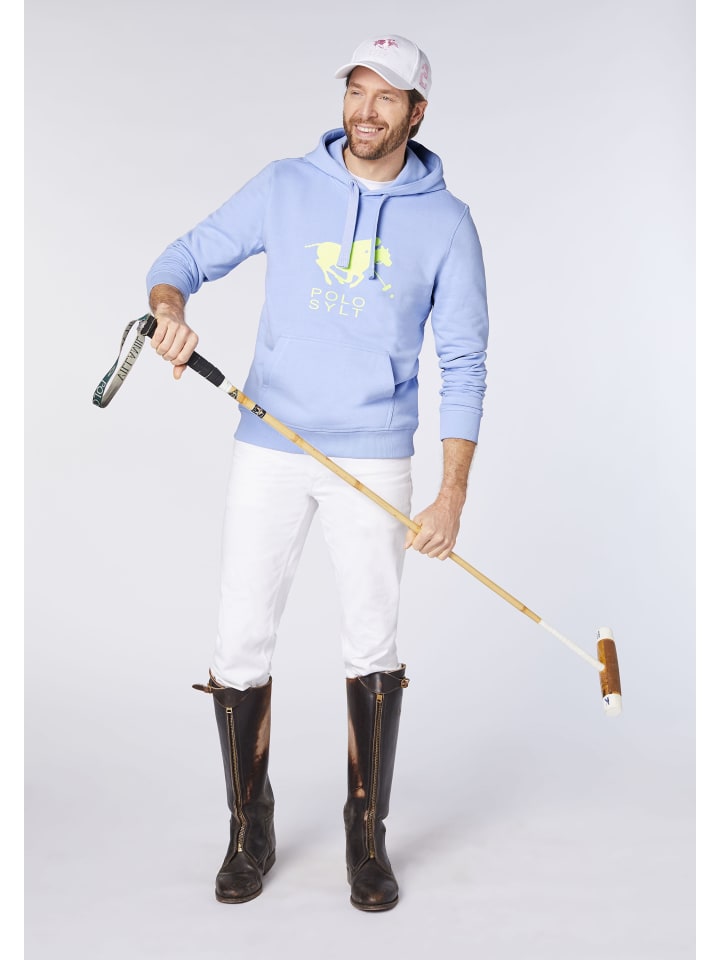 Polo Sylt Hoodie in Blau günstig kaufen