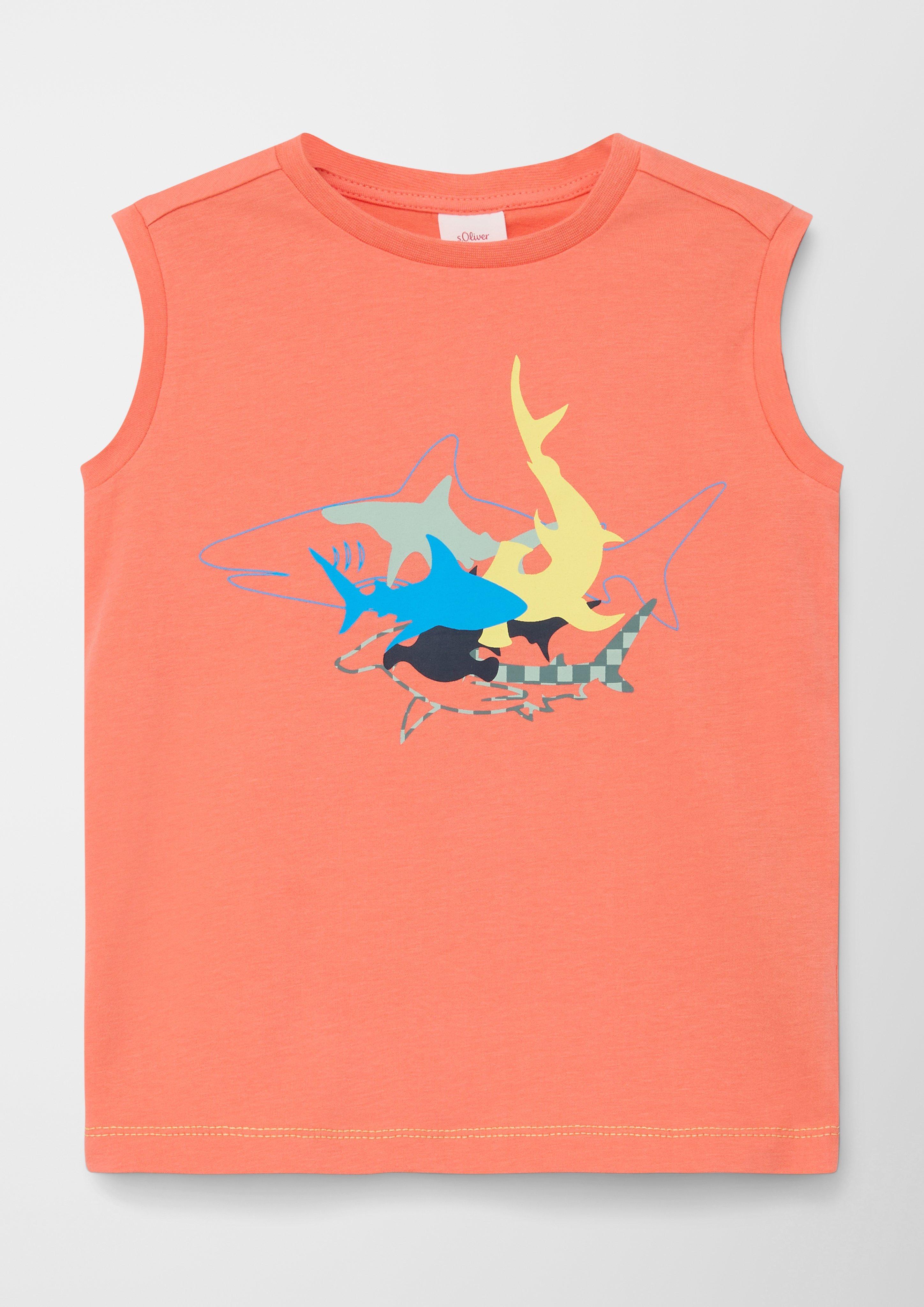 Tank Top mit Print  2130683-2350