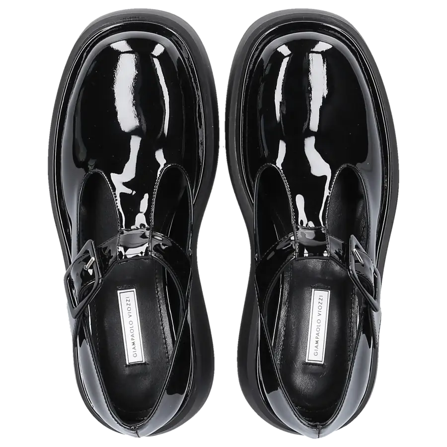 Giampaolo Viozzi - Loafer BETH Lackleder - schwarz