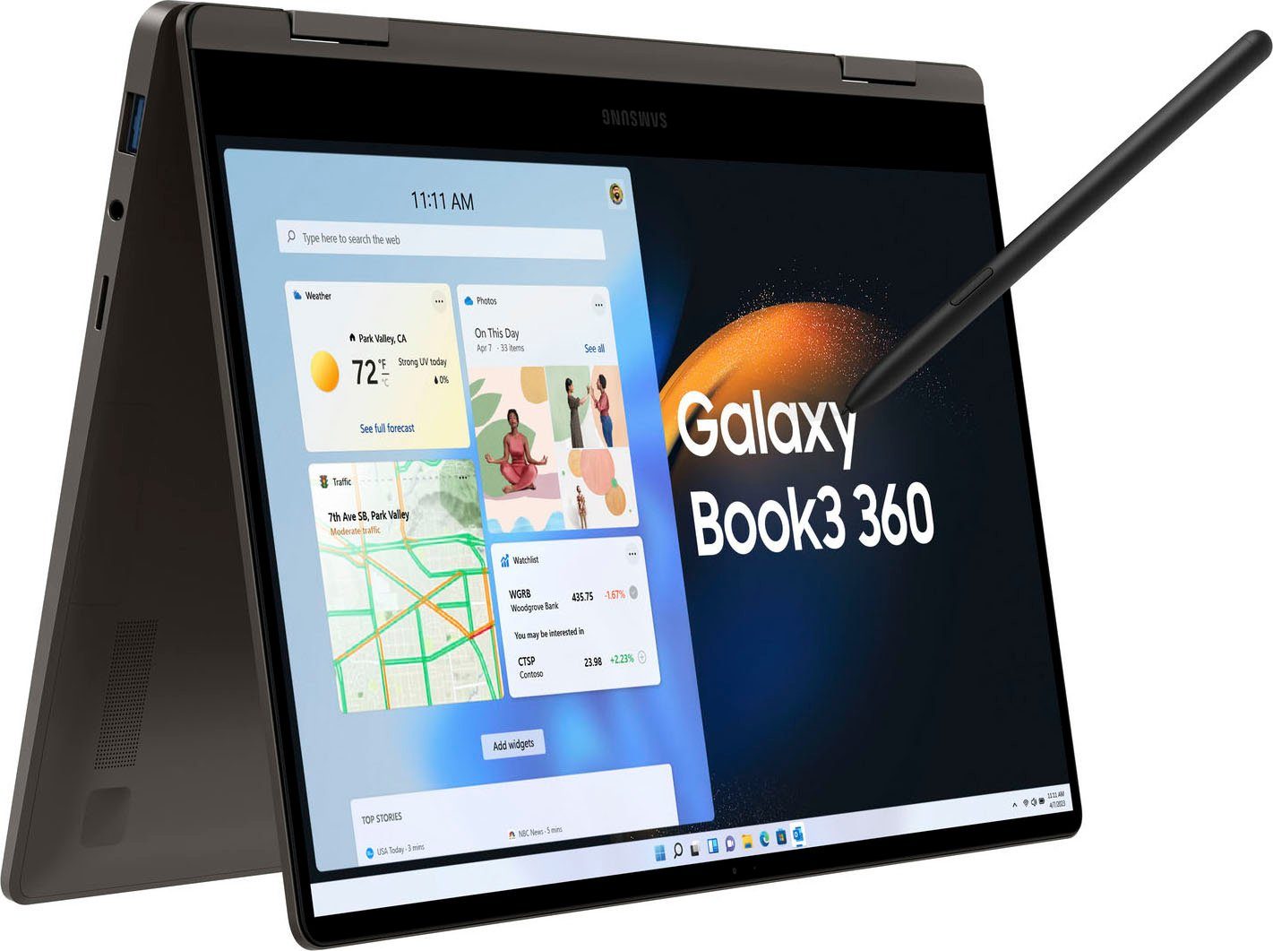 Samsung Galaxy Book3 360 Notebook (33,78 cm/13,3 Zoll, Intel Core i7 1360P, Iris Xe Graphics, 512 GB SSD)