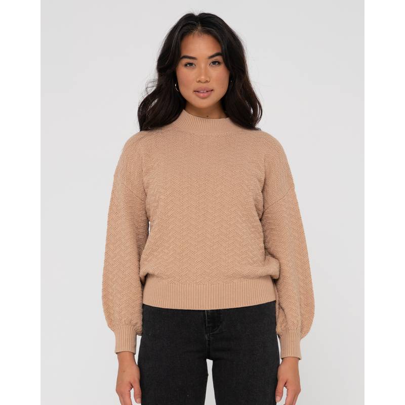 RUSTY CARA CREW NECK KNIT Strickpullover Damen