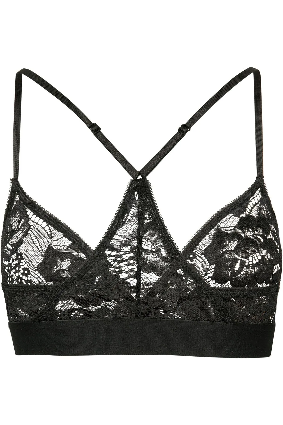 Urban Classics  Damen Ladies Triangle Laces Bra
