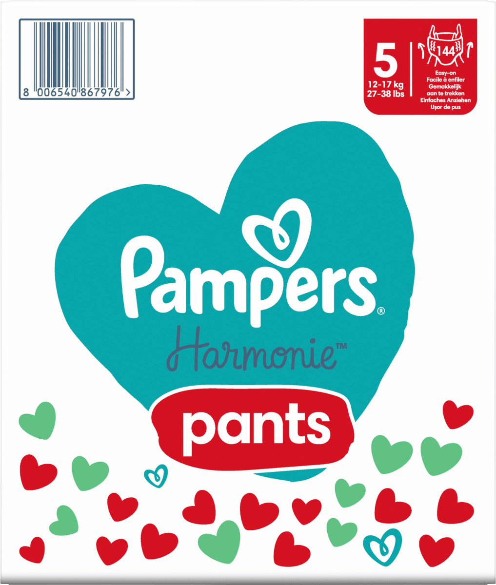 Baby Pants Harmonie Gr.5 Junior (12-17 kg), Monatsbox, 144 St
