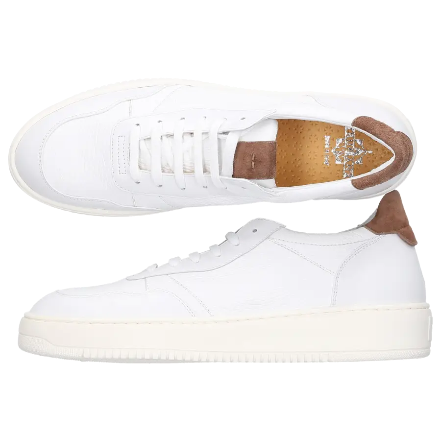 Truman's - Sneaker low 9374 Hirschleder - weiß