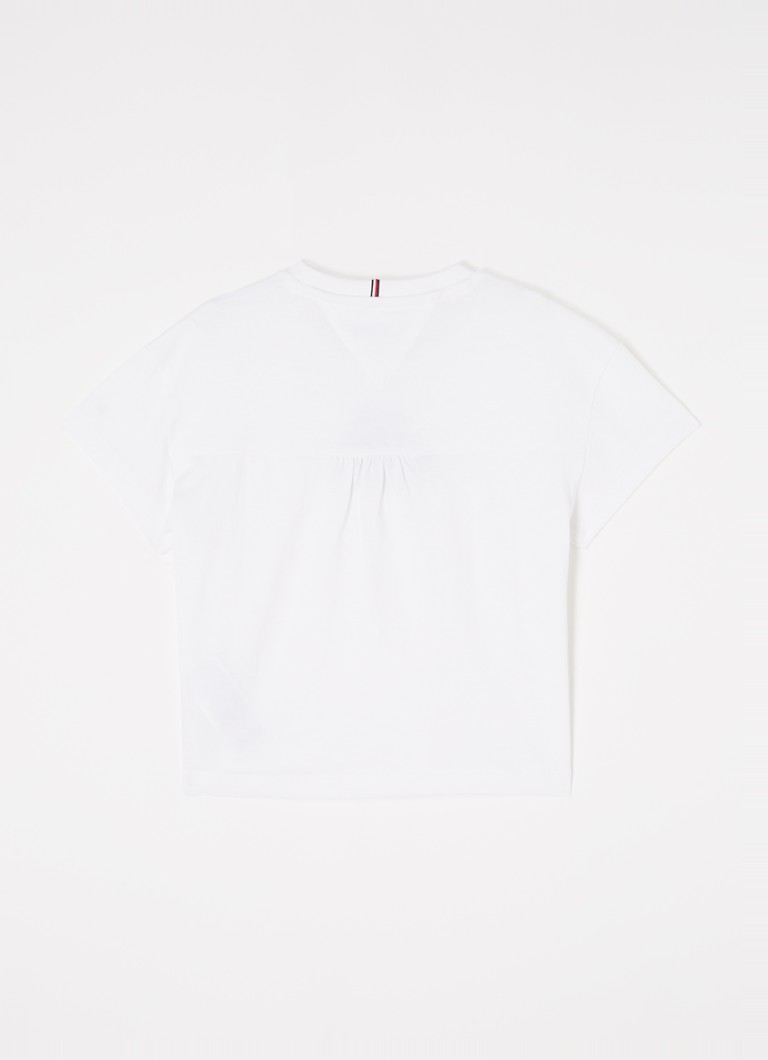 Tricou Tommy Hilfiger cu logo brodat