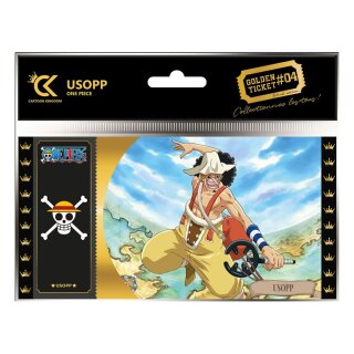 One Piece Golden Ticket: Black Edition #04 - Lysop