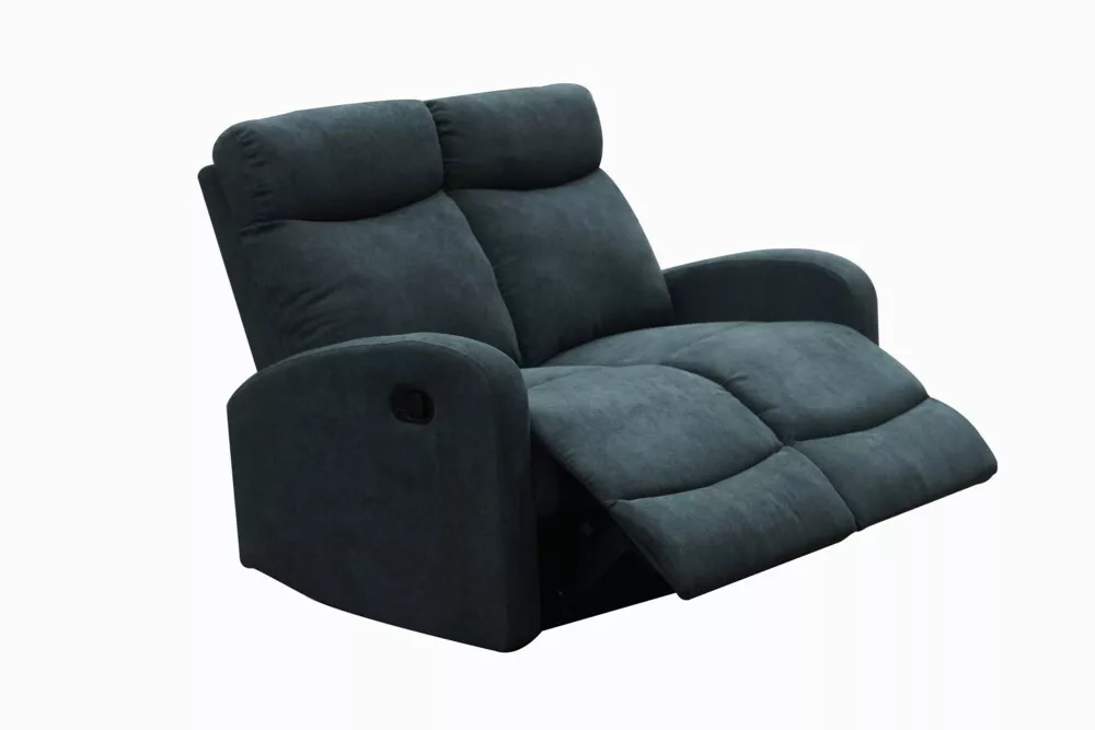 Happy Home Happy Home Relaxsofa-Set 3tlg. mit 5 Relaxfunktionen Dunkelgrau