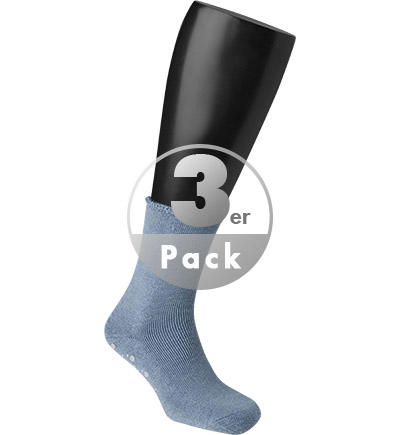 Hudson, Stoppersocks, Wolle, jeansblau