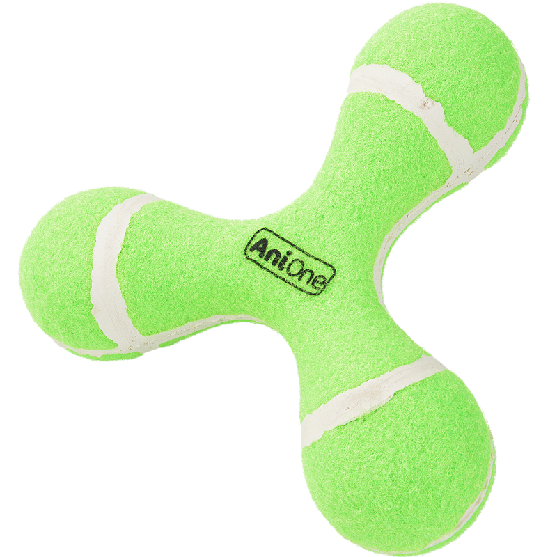 AniOne Hundebälle AniOne Spielzeug Tennis-Boomerang Strong