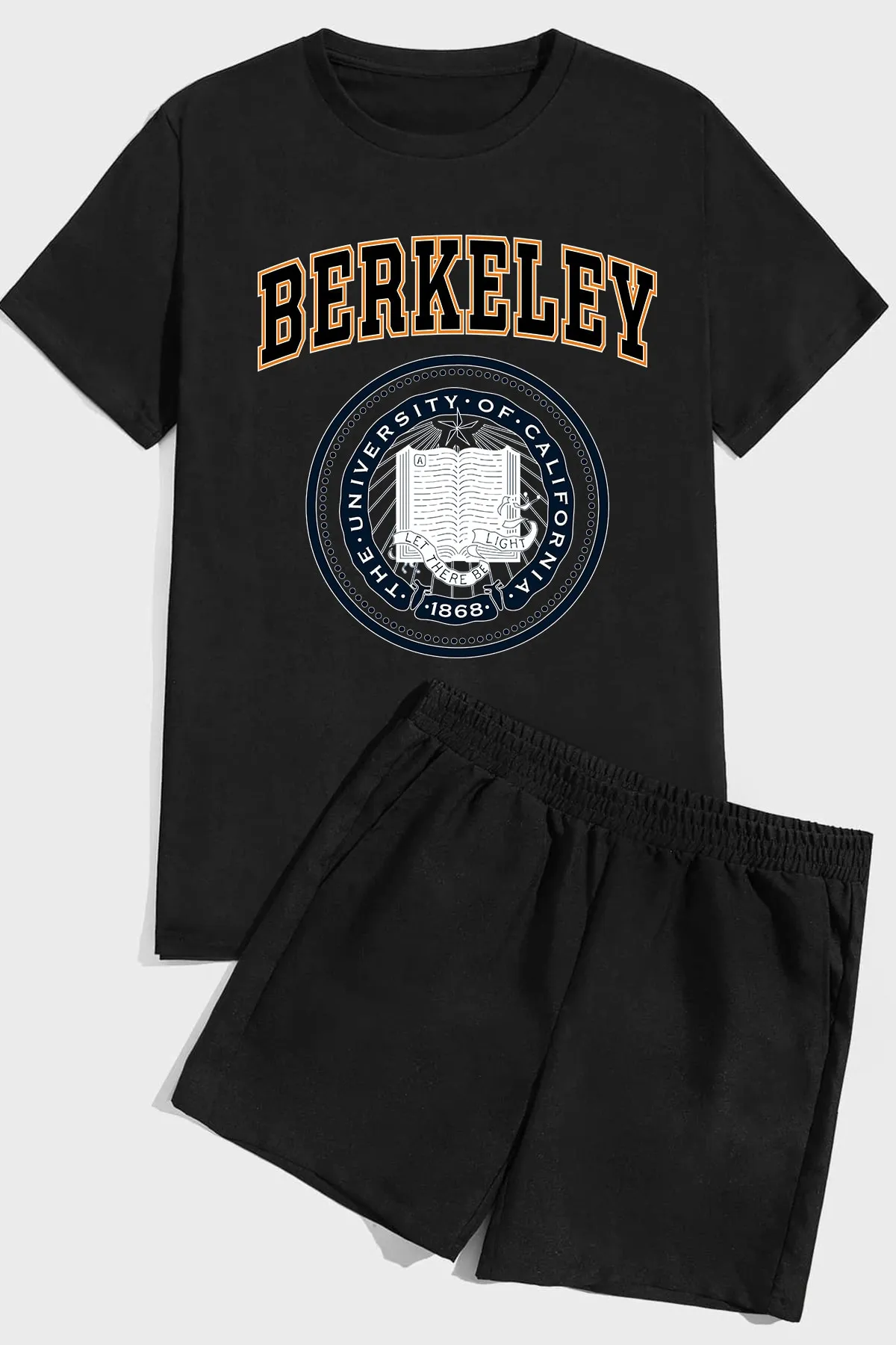 uyguntarz  BERKELEY bedrucktes Shorts-Set