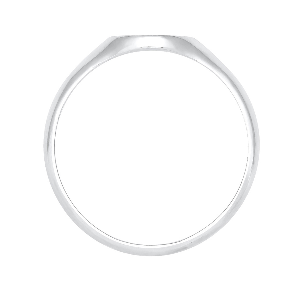 Elli Elli Bague Terne Ovale Geo Base 925 Argent Bague