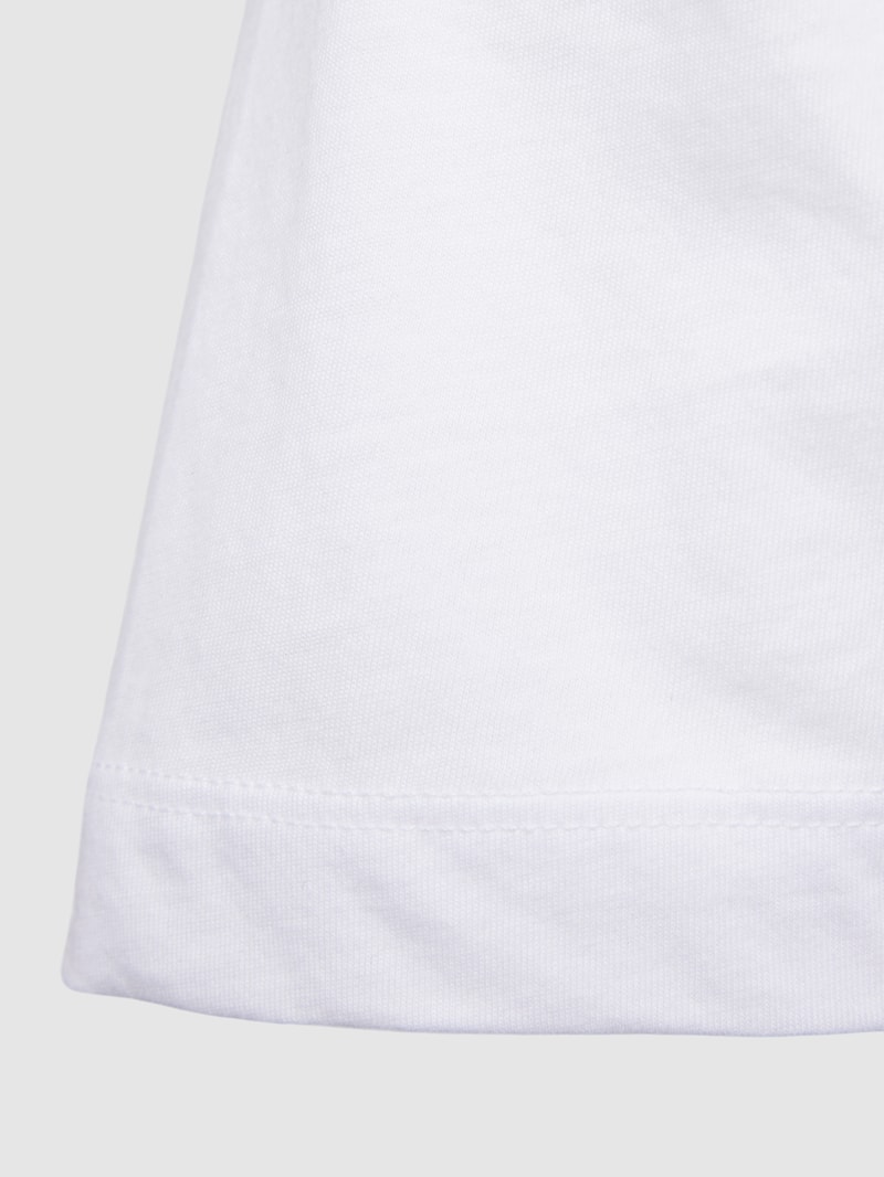 T-Shirt mit Rundhalsausschnitt im 2er-Pack in weiß