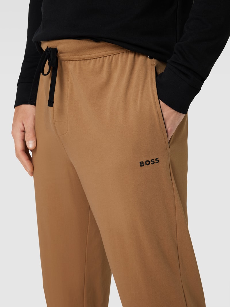 Sweatpants mit Tunnelzug in beige