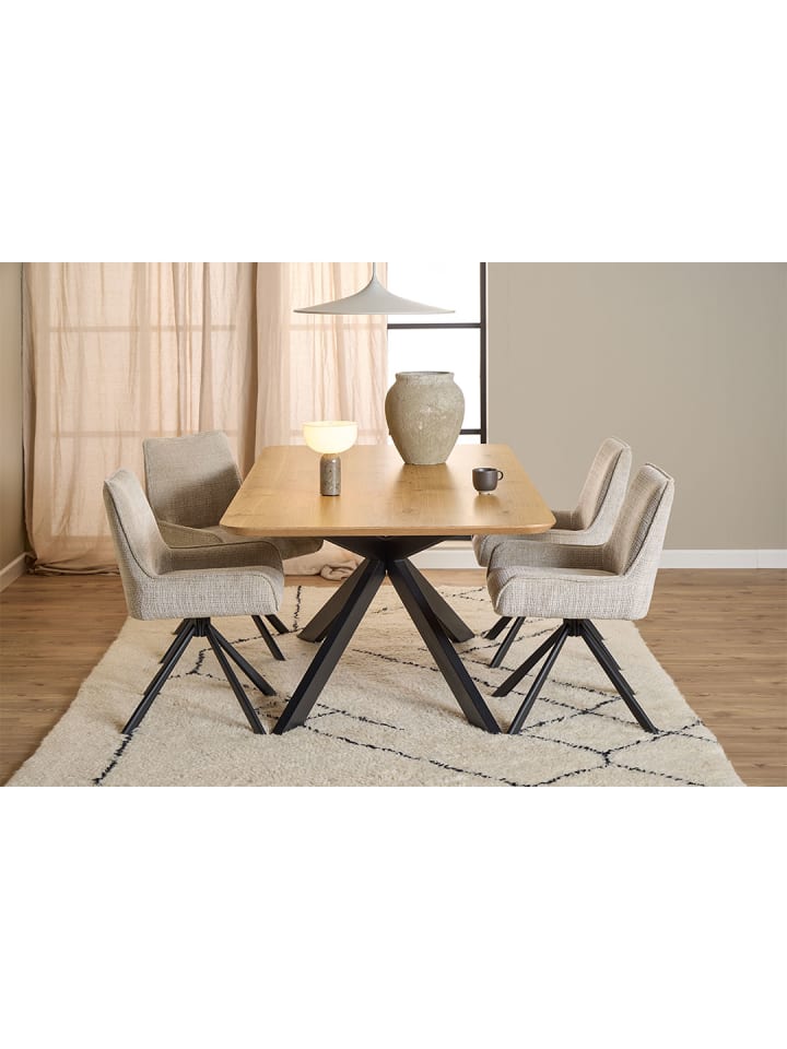 ebuy24 Esszimmerstuhl Eddie Beige 2er Set günstig kaufen onesize