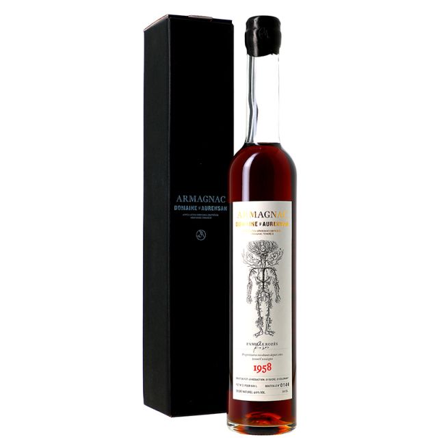 Armagnac, Bas-Armagnac, Domaine d'Aurensan 1958 40°