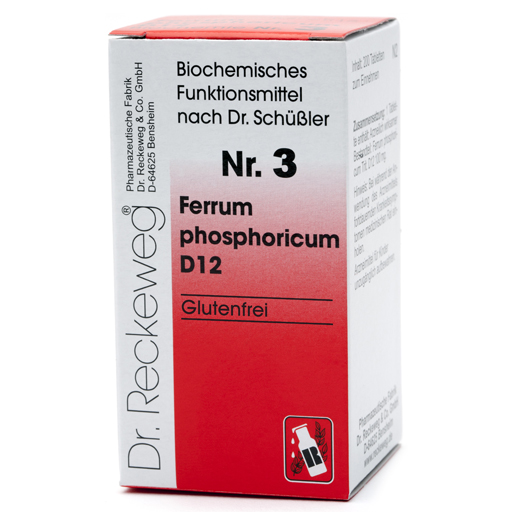 BIOCHEMIE 3 Ferrum phosphoricum D 12 Tabletten  200 St  Tabletten