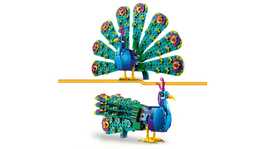 LEGO Creator 3in1 31157 Exotischer Pfau