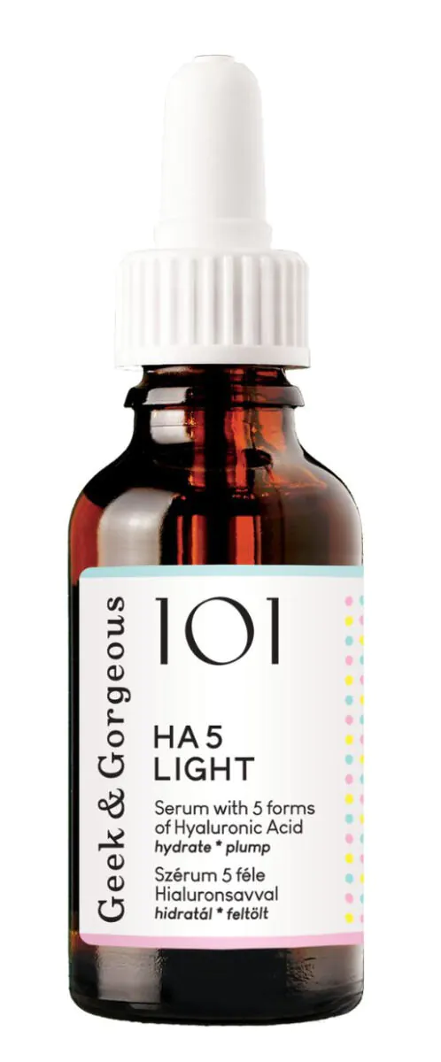 Geek & Gorgeous Ha 5 lagani hidratantni serum s hijaluronskom kiselinom