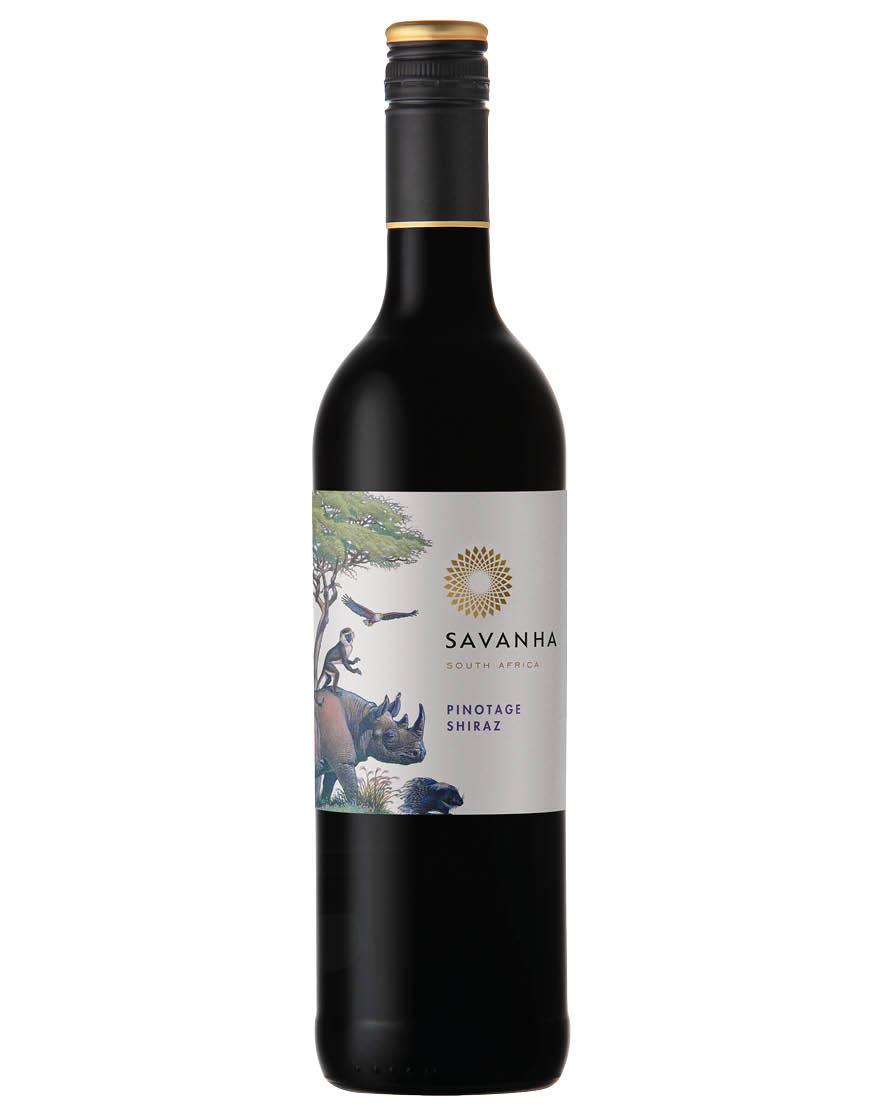 Stellenbosch Pinotage Shiraz WO 2021 Savanha 0,75 ℓ