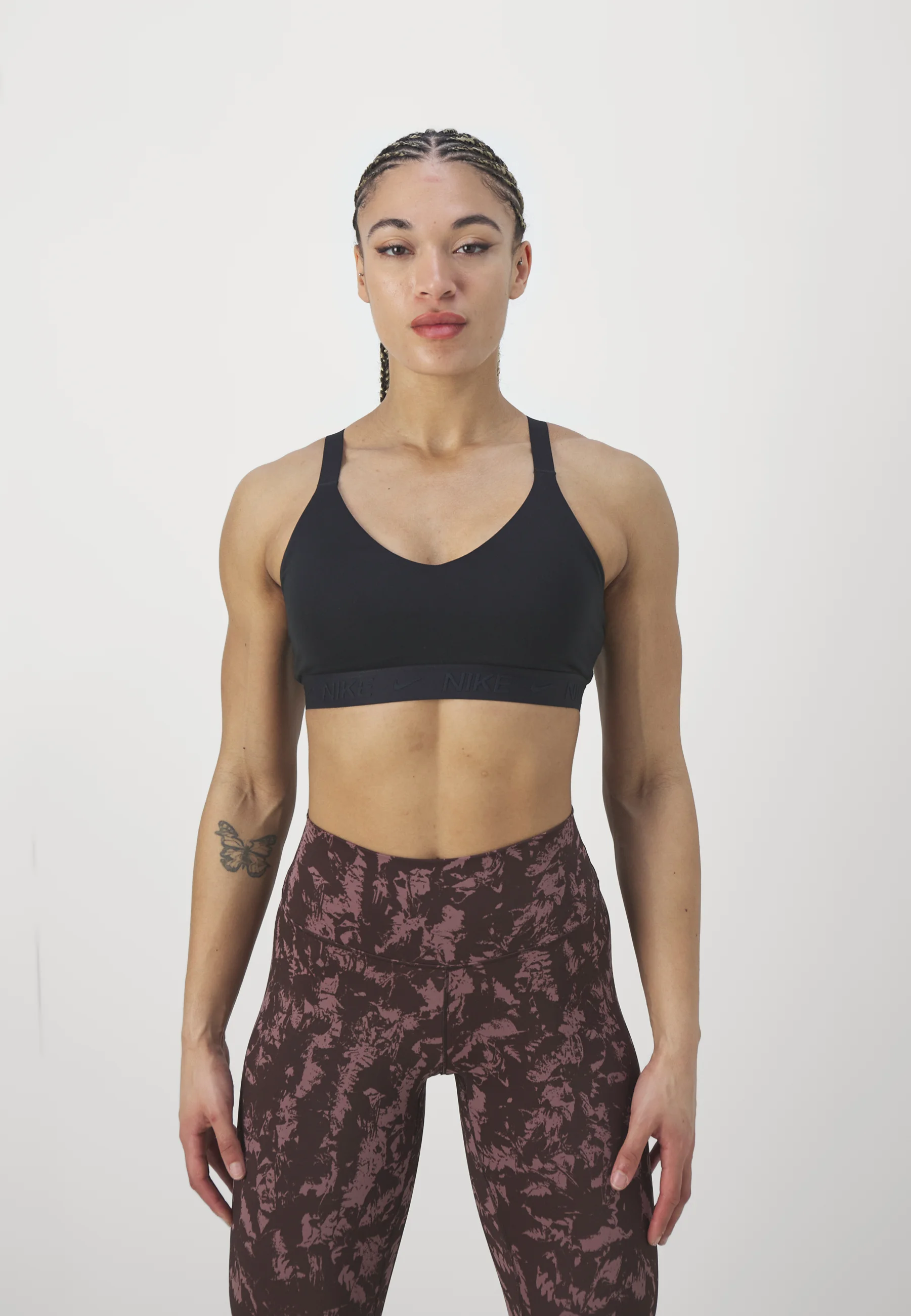 Nike Performance INDY BRA - Sujetador deportivo de sujeción media