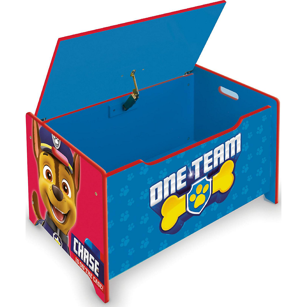 Spielzeugtruhe aus Holz, Paw Patrol