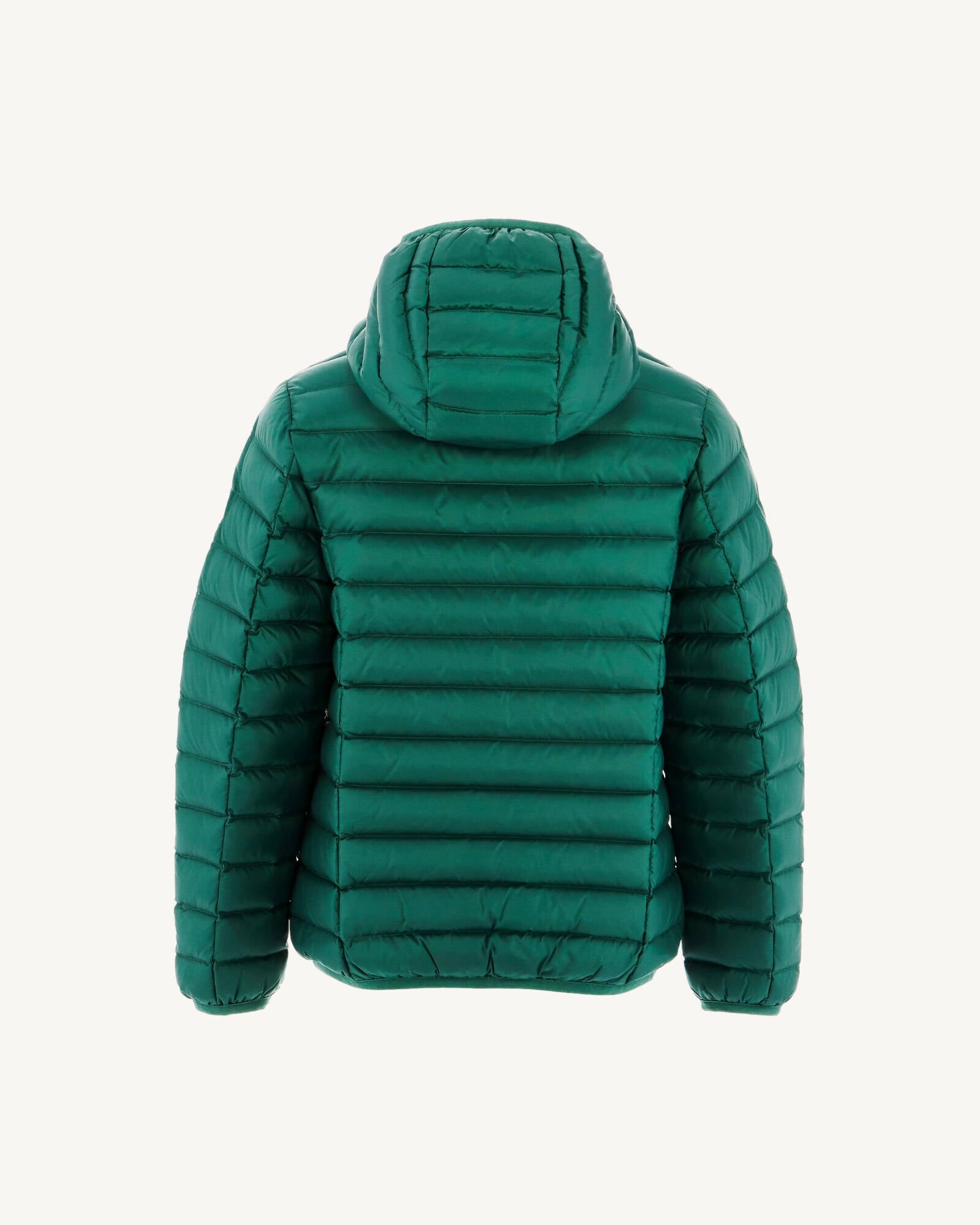 Doudoune légère à capuche enfant Vert foncé Hugo