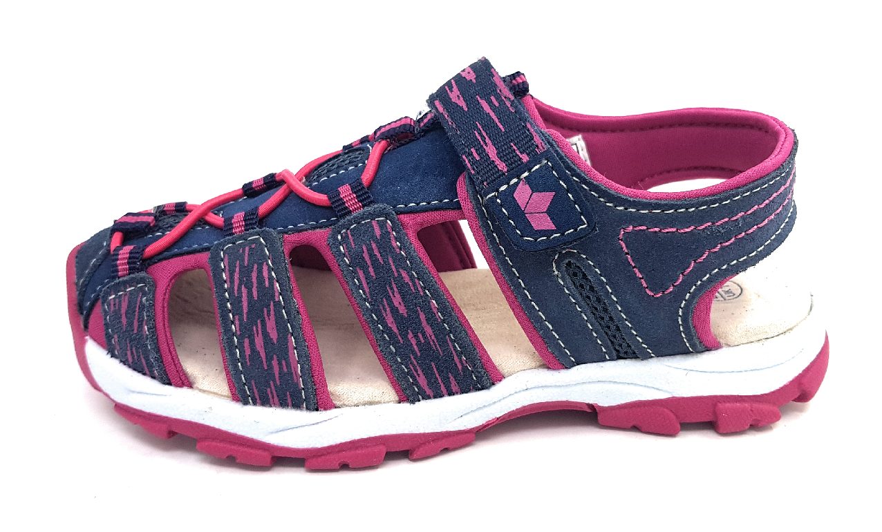 Lico Navin 470213 Blau marine/pink