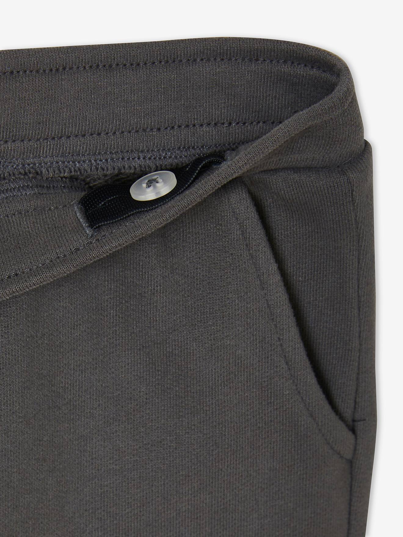 Vertbaudet Jungen Bermudas, Sweatware BASIC Oeko-Tex - anthrazit