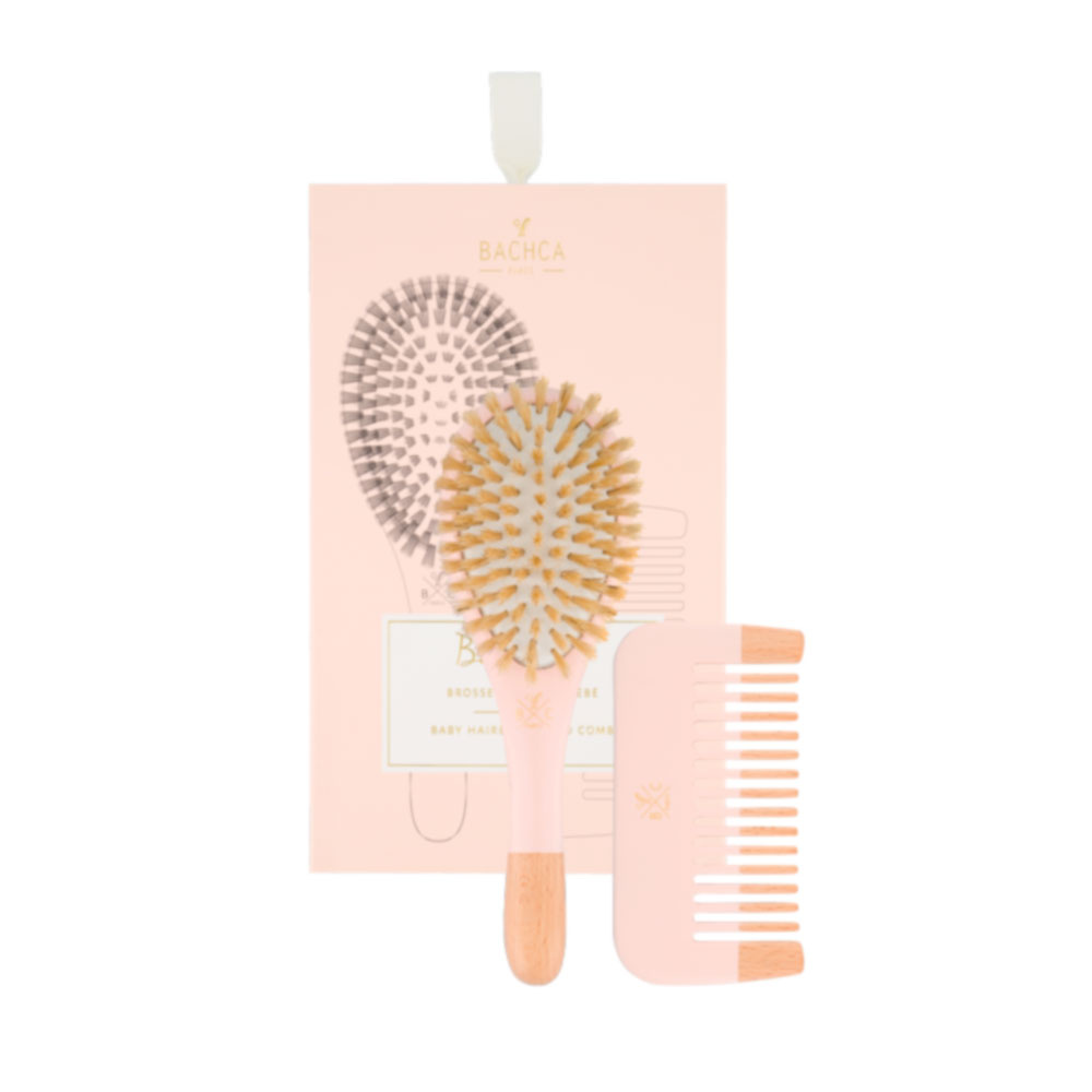 Bachca Baby Kit Pink Coffret coiffure bébé