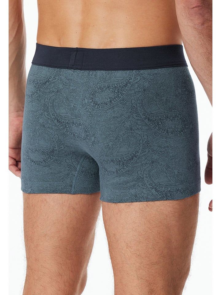 Schiesser Boxershorts in Dunkelblau günstig kaufen