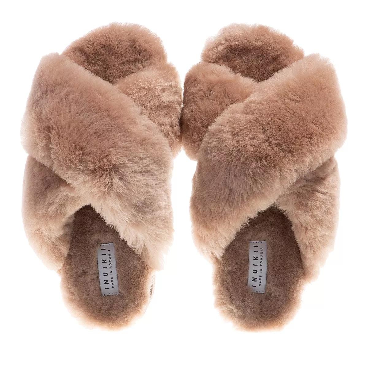 INUIKII Ballerinas braun Hausschuh