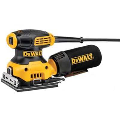 Levigatrice palmare DeWalt DWE6411-QS da 1/4 di foglio