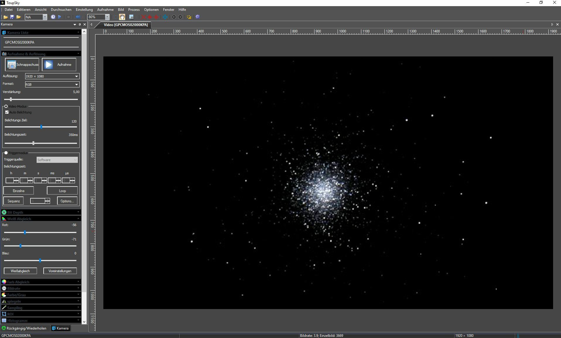BRESSER Teleskop Full HD Deep-Sky Kamera & Guider 1.25