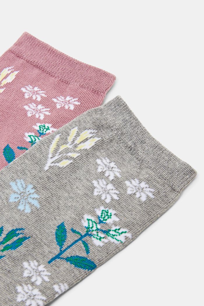 2er-Set gemusterte Socken