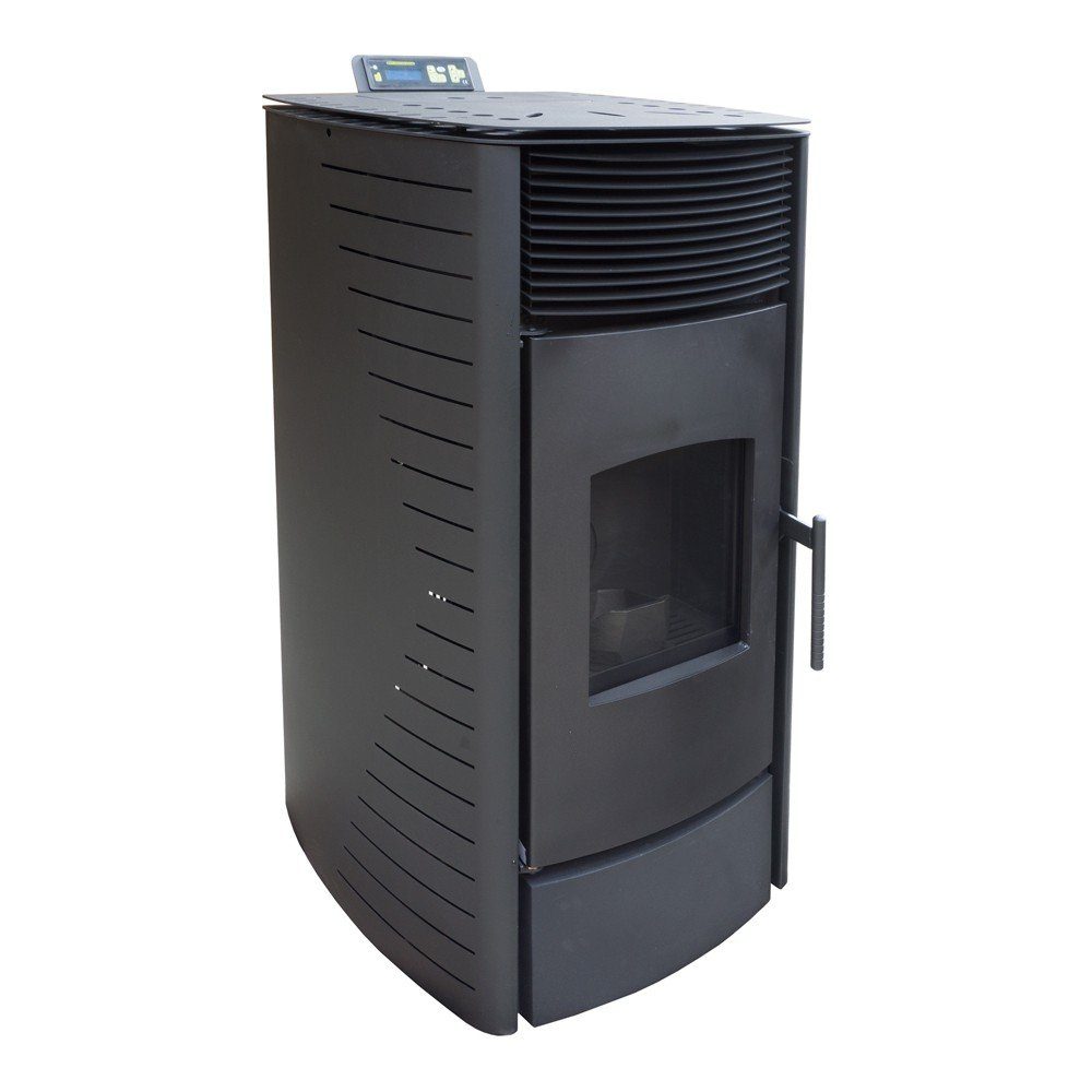 NEMAXX Kaminofen Nemaxx P12 Pelletofen 13,6 kW Schwarz - WiFi-Ready, Nemaxx P12 Pelletofen 13,6 kW Schwarz - WiFi-Ready