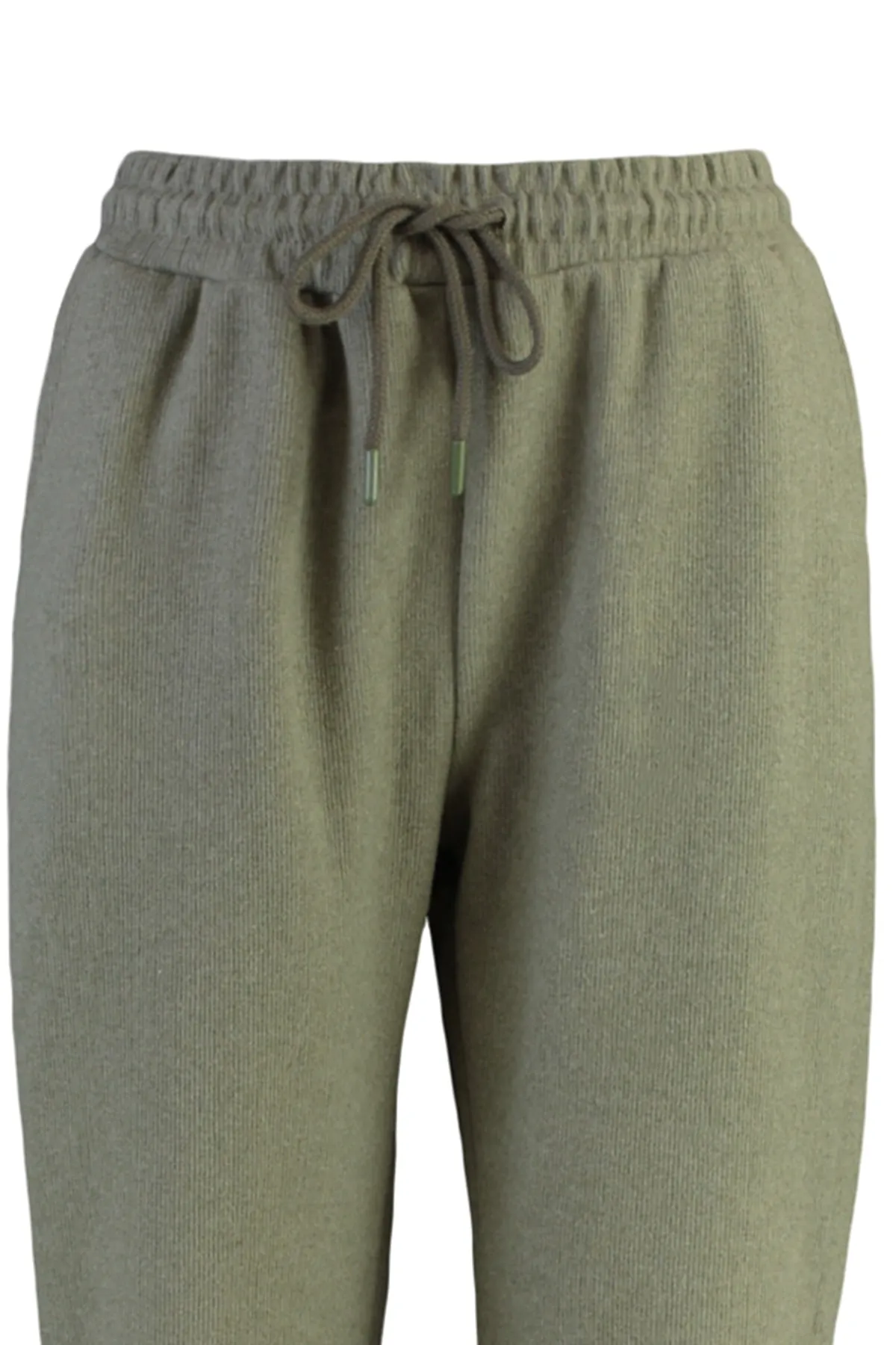 Trendyol Collection  Khakifarbene Thessaloniki-Sport-Jogginghose mit bequemer Passform und Taschenstrick TWOAW21EA0168