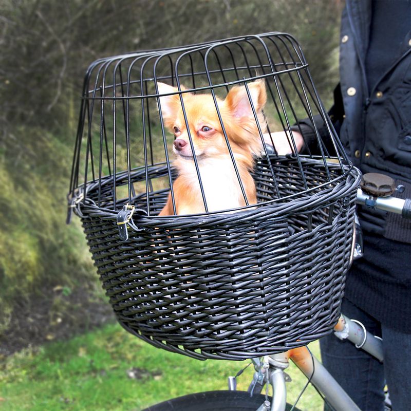 Trixie Fahrradkorb schwarz zu TOP-Preisen