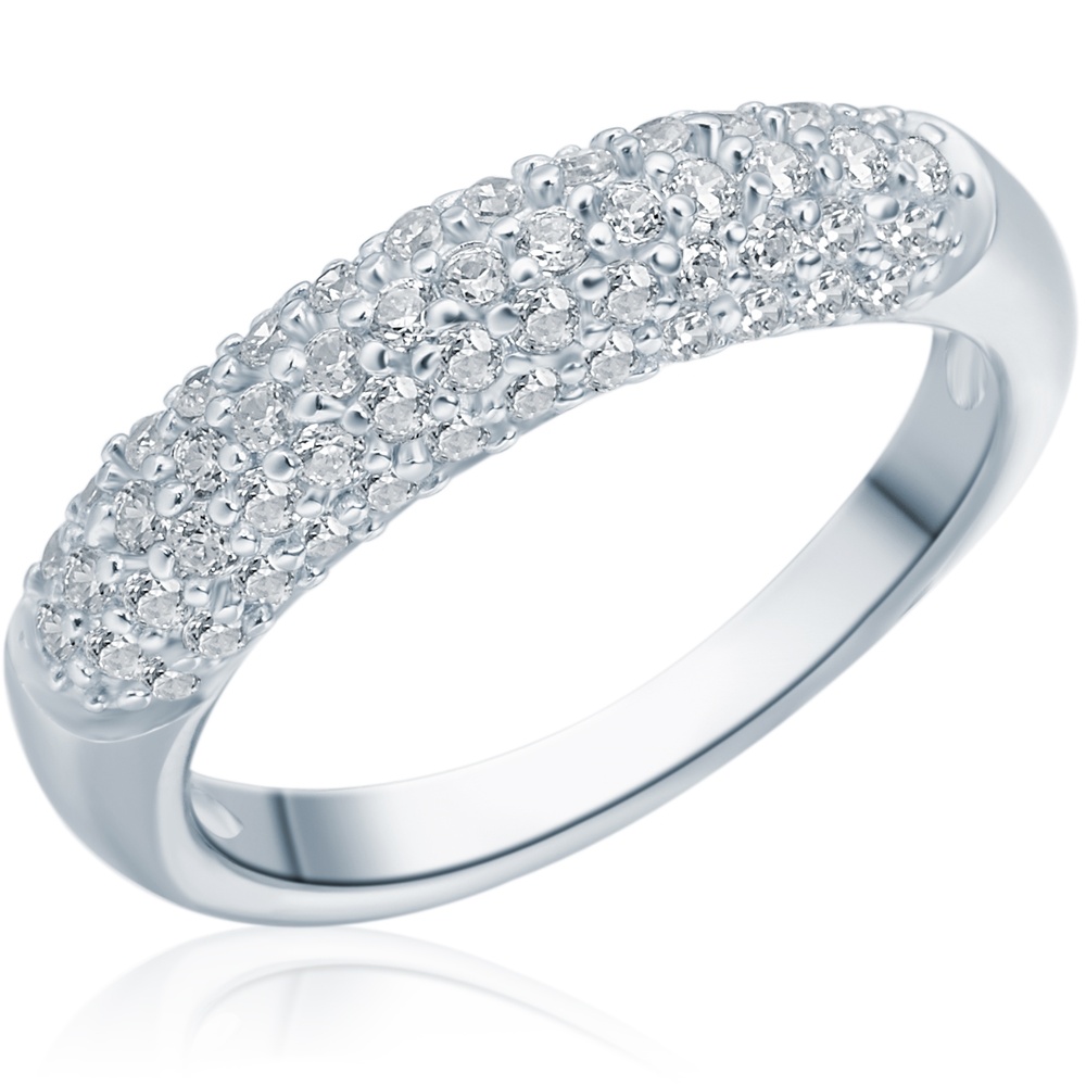 Rafaela Donata Bague en argent Argent sterling Oxyde de zirconium (CZ) en Argent Bague