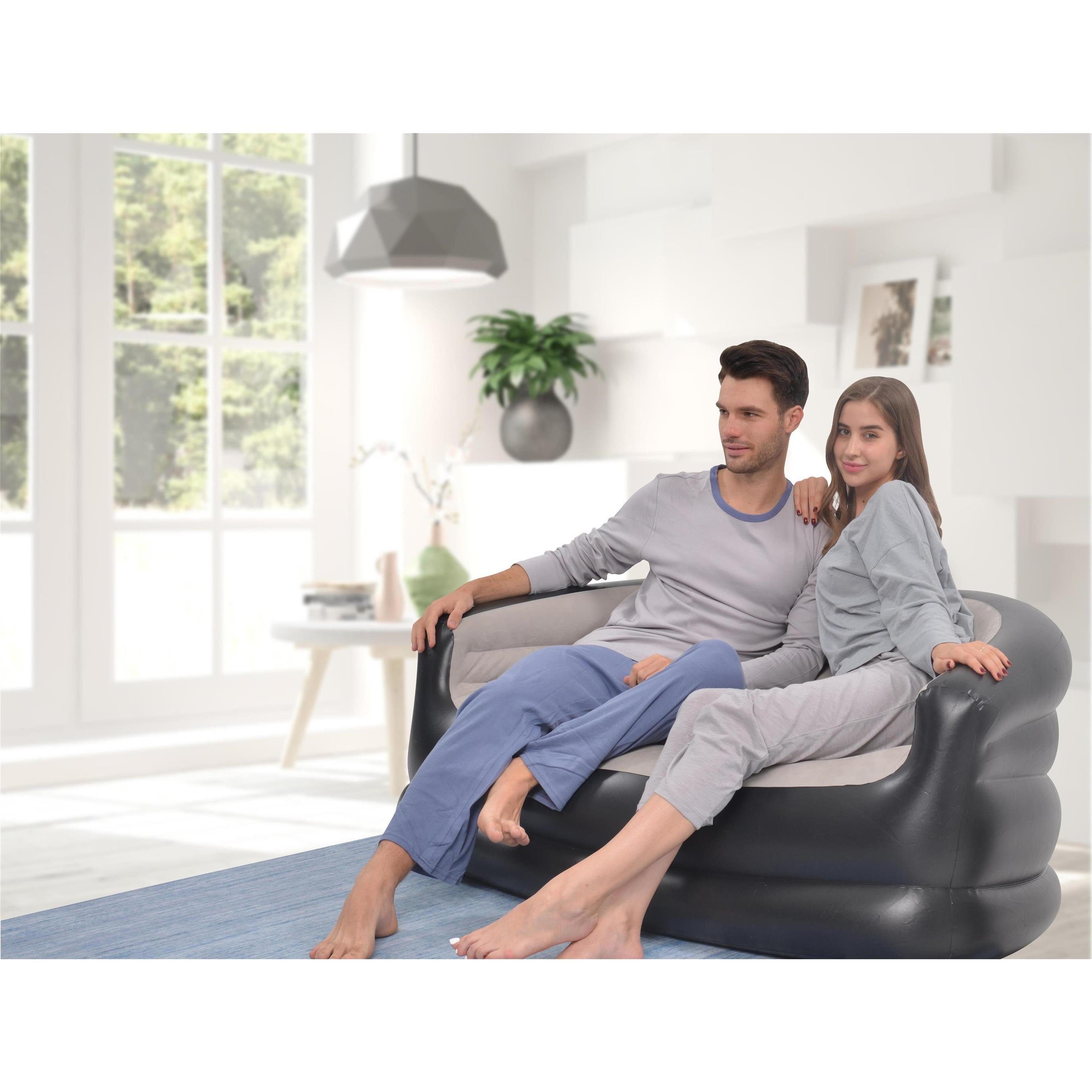 Avenli Luftsofa aufblasbares Luftsofa 138x87x71cm, (Avenli aufblasbares Sofa), Nackenlehne für hervorragende Stabilität und Sitzkomfort