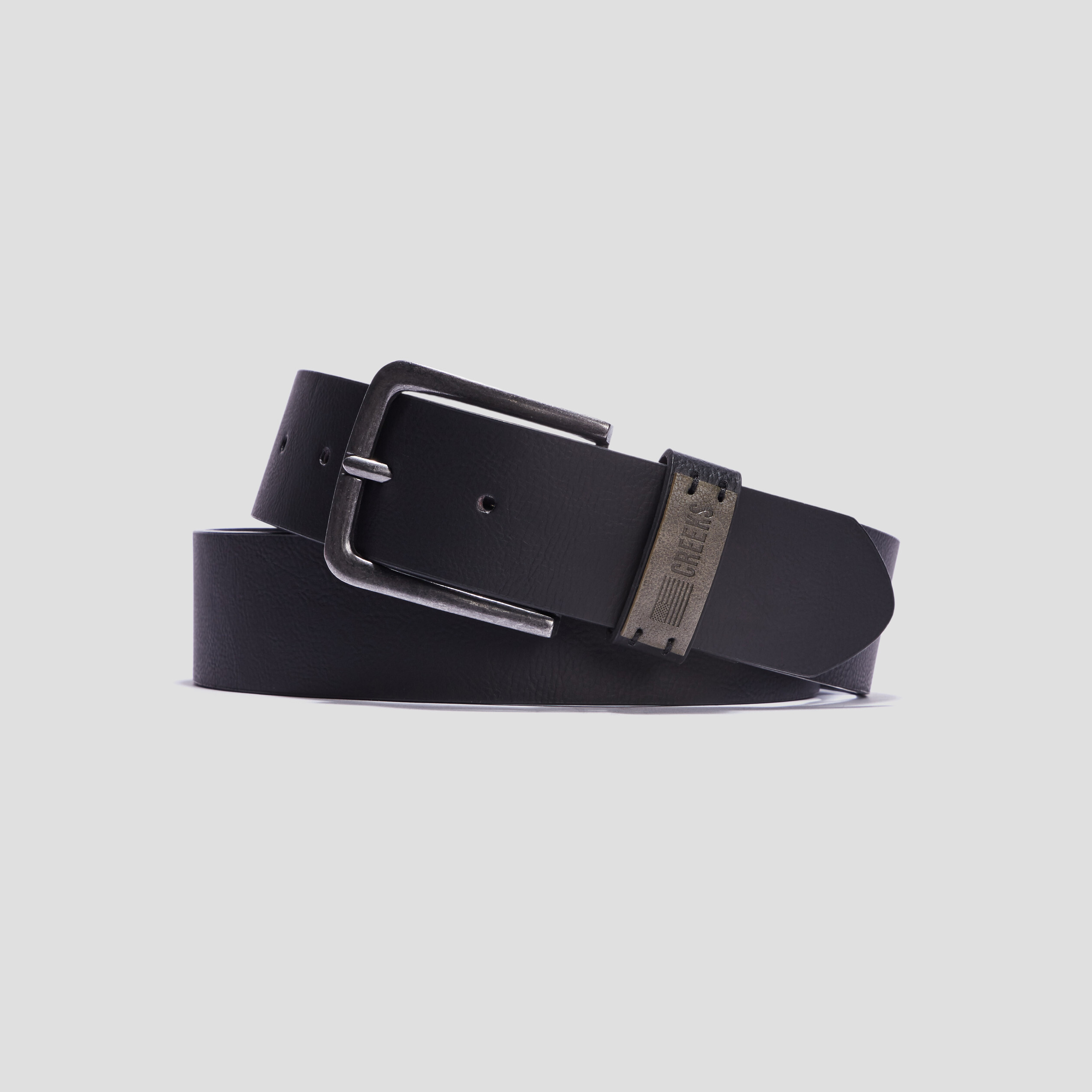 Ceinture Creeks noir homme | La Halle