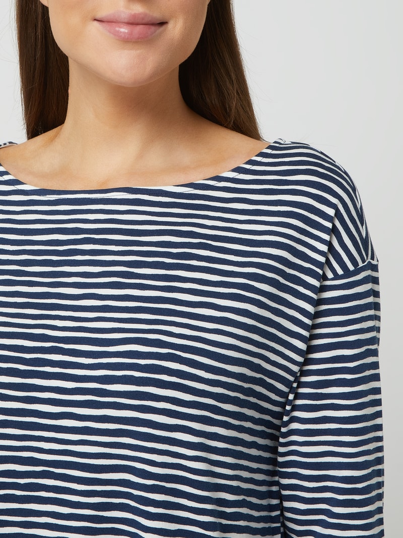 Nachthemd aus Jersey Modell 'Night2Day' in marineblau